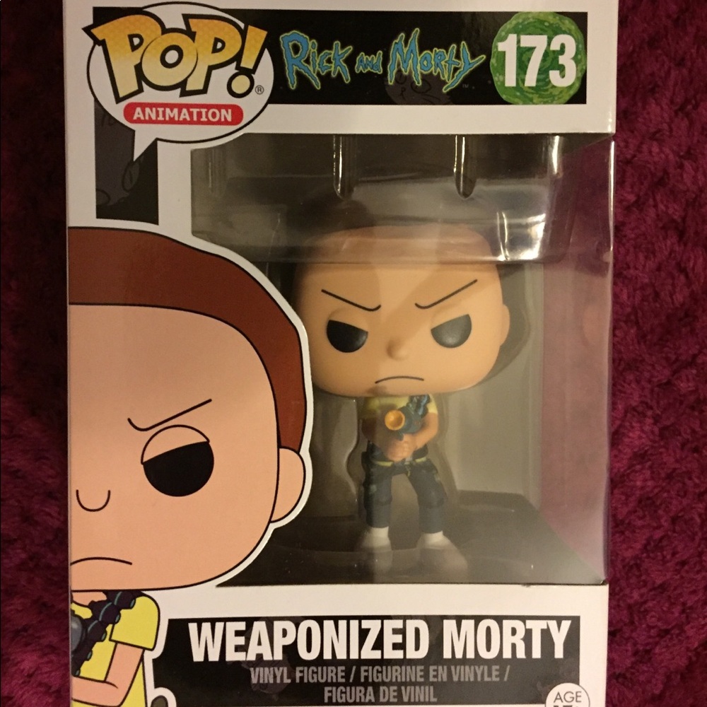 Weaponized Morty Rick and Morty Funko POP! #173